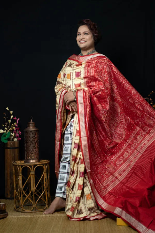 Ashwini Silk Sambalpuri Saree: A Timeless Handloom Creation