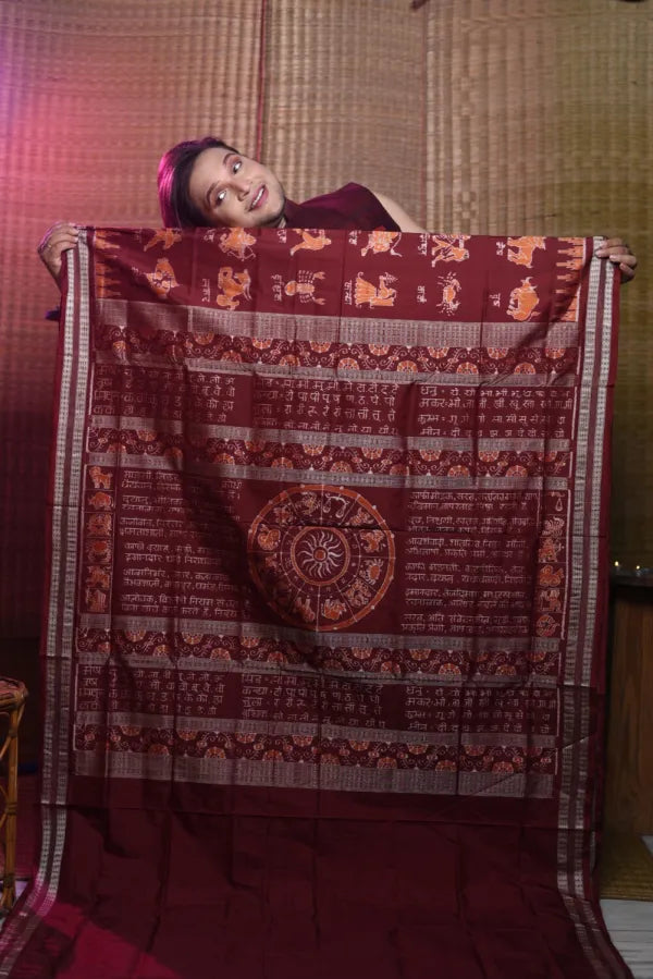 Zodiac Splendor: BigRayn’s Sambalpuri Silk Sarees with the Twelve Zodiac Signs