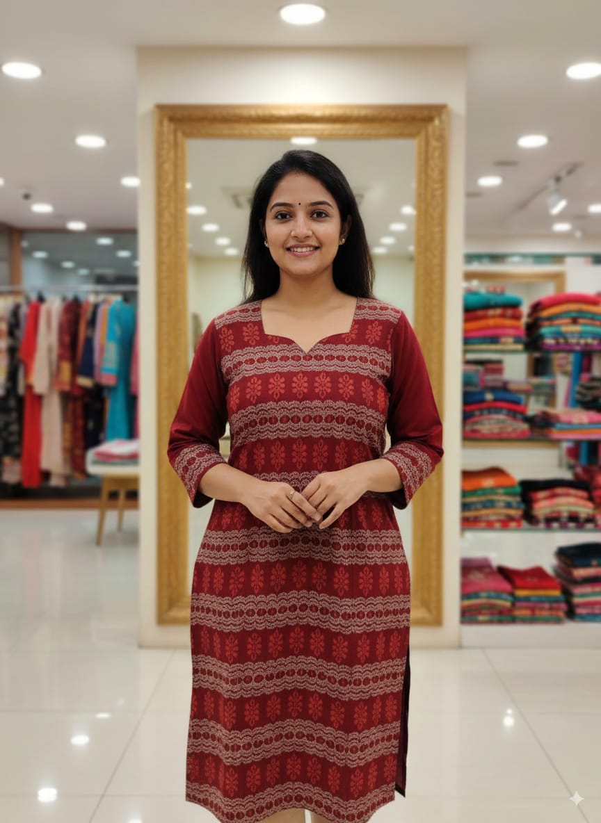 Sambalpuri Handloom Readymade Kurtis