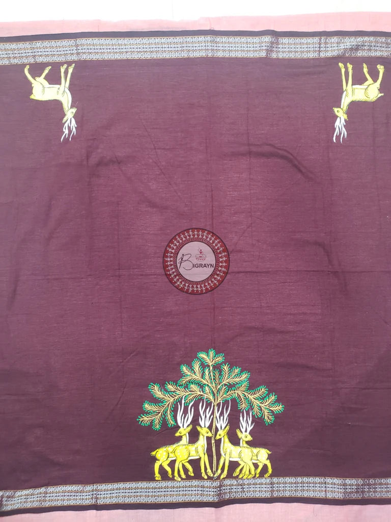 Handwoven Accesories > Pattachitra Blouse Pieces