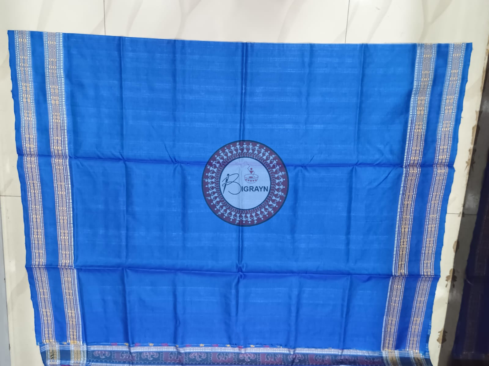"Odisha Handloom Hazarbuti Bomkai Silk Saree with thousand buti motifs, intricate pallu design, and rich traditional craftsmanship"