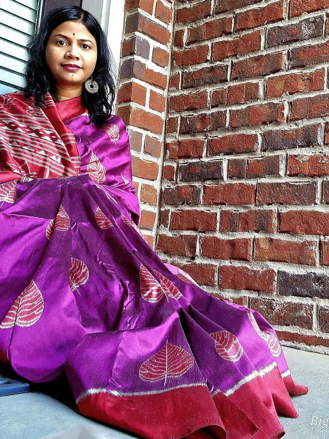 Pipal Mulberry Silk Saree