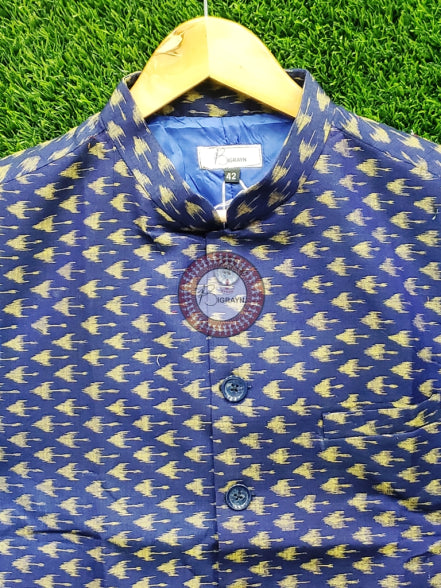 Blue Mushroom Designer Men’s Jacket