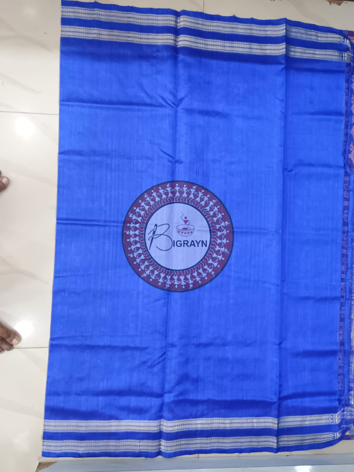 "Odisha Handloom Hazarbuti Bomkai Silk Saree with thousand buti motifs, intricate pallu design, and rich traditional craftsmanship"