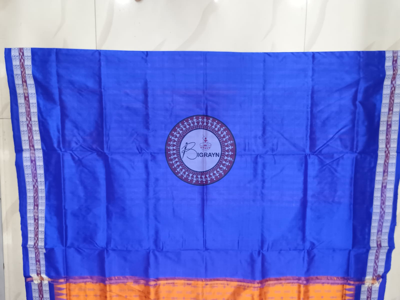 "Odisha Handloom Hazarbuti Bomkai Silk Saree with thousand buti motifs, intricate pallu design, and rich traditional craftsmanship"