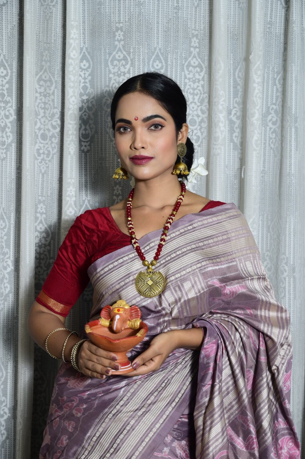 BigRayn - Dhokra art Sambalpuri Silk