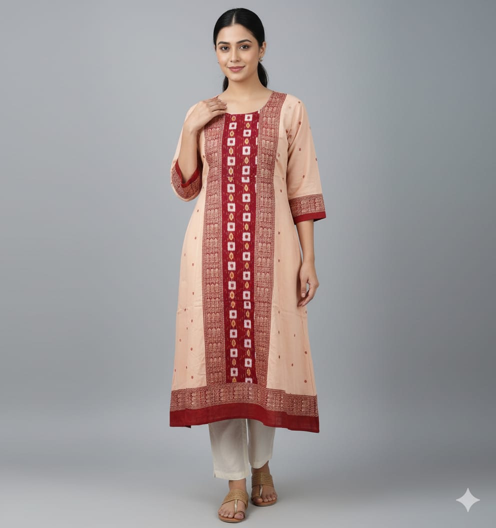 Matha Maroon Buti With Pasapali Designer A-Line Anarkali