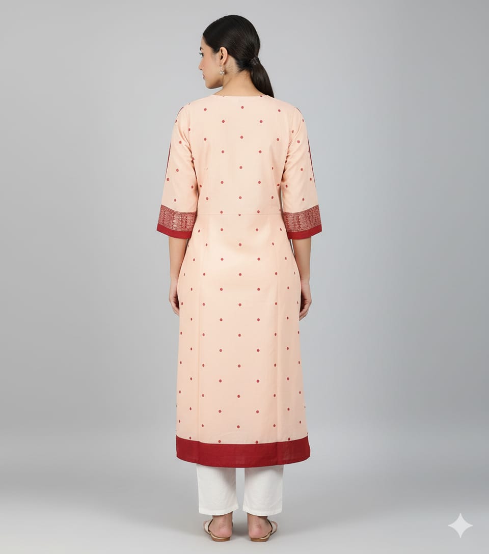 Matha Maroon Buti With Pasapali Designer A-Line Anarkali