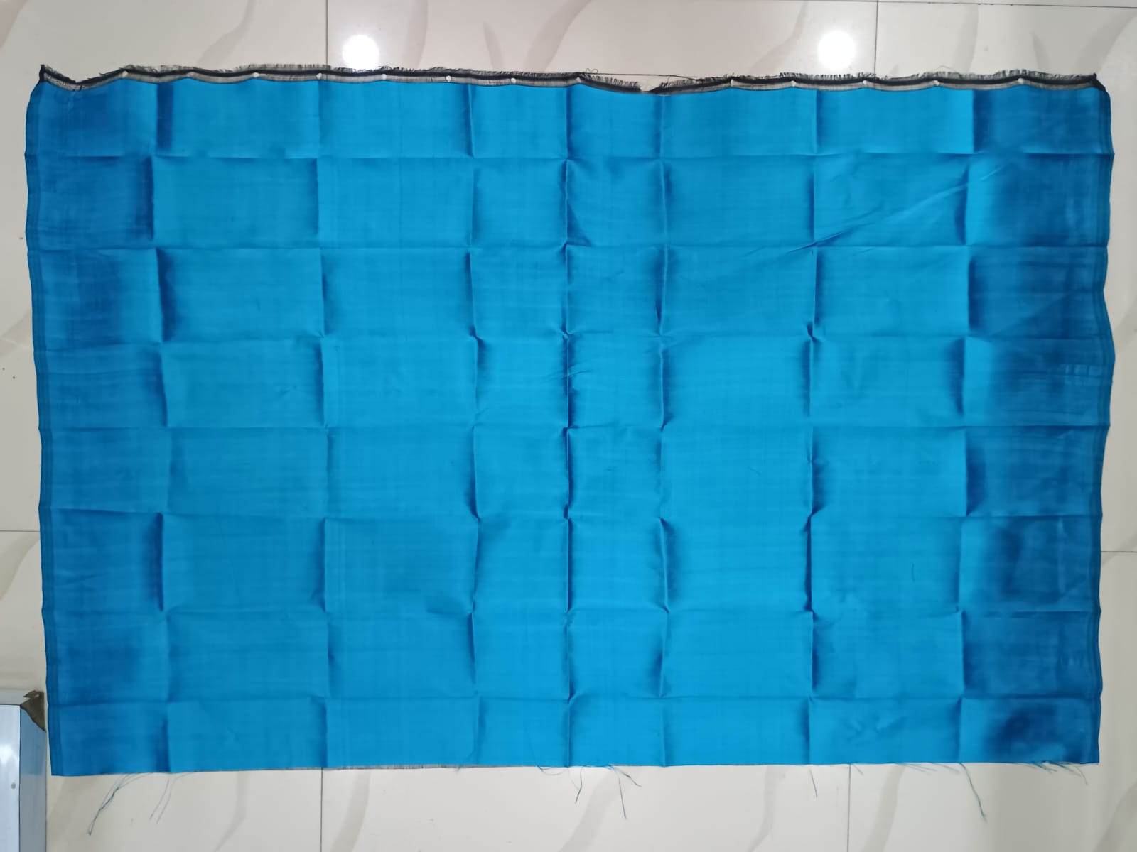 Black Copper Sulphate Nabakothi Design Mulberry Silk Saree