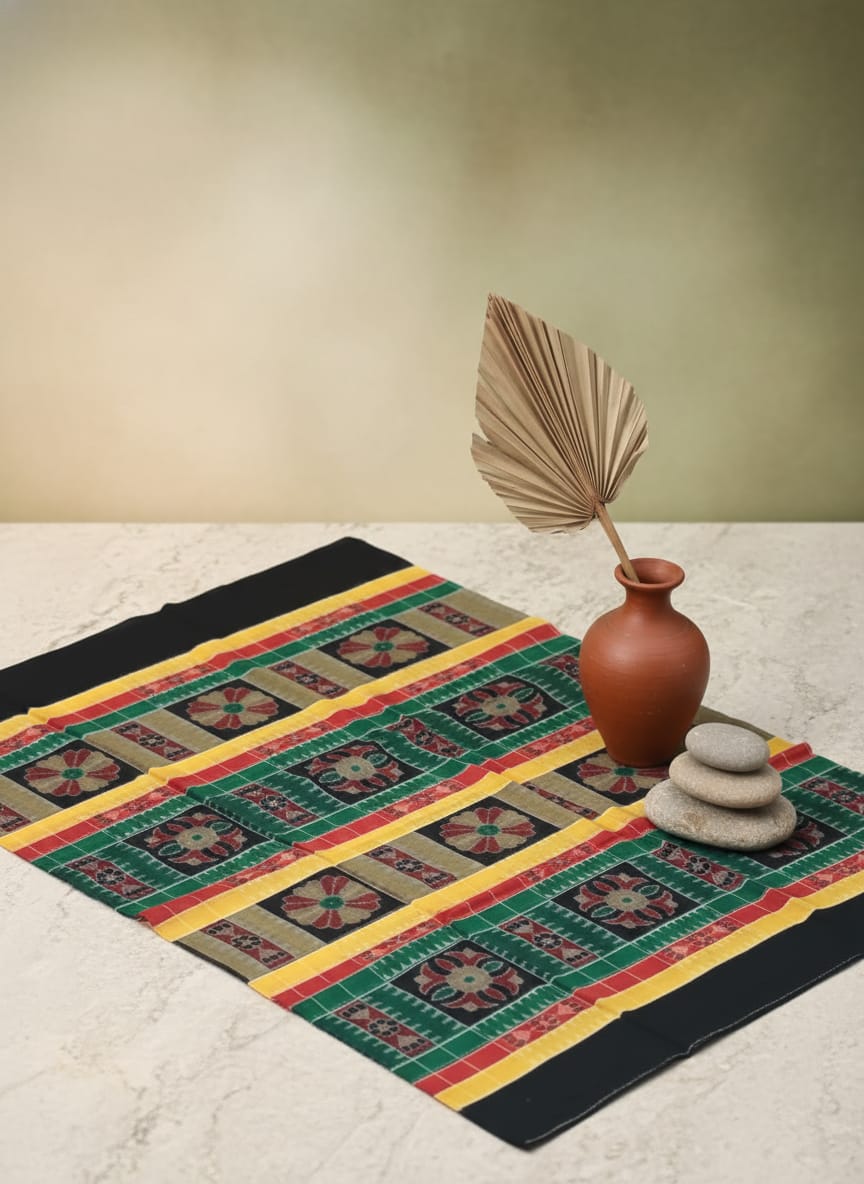 Multi Colour Utkal Laxmi Design Sambalpuri Fabrics