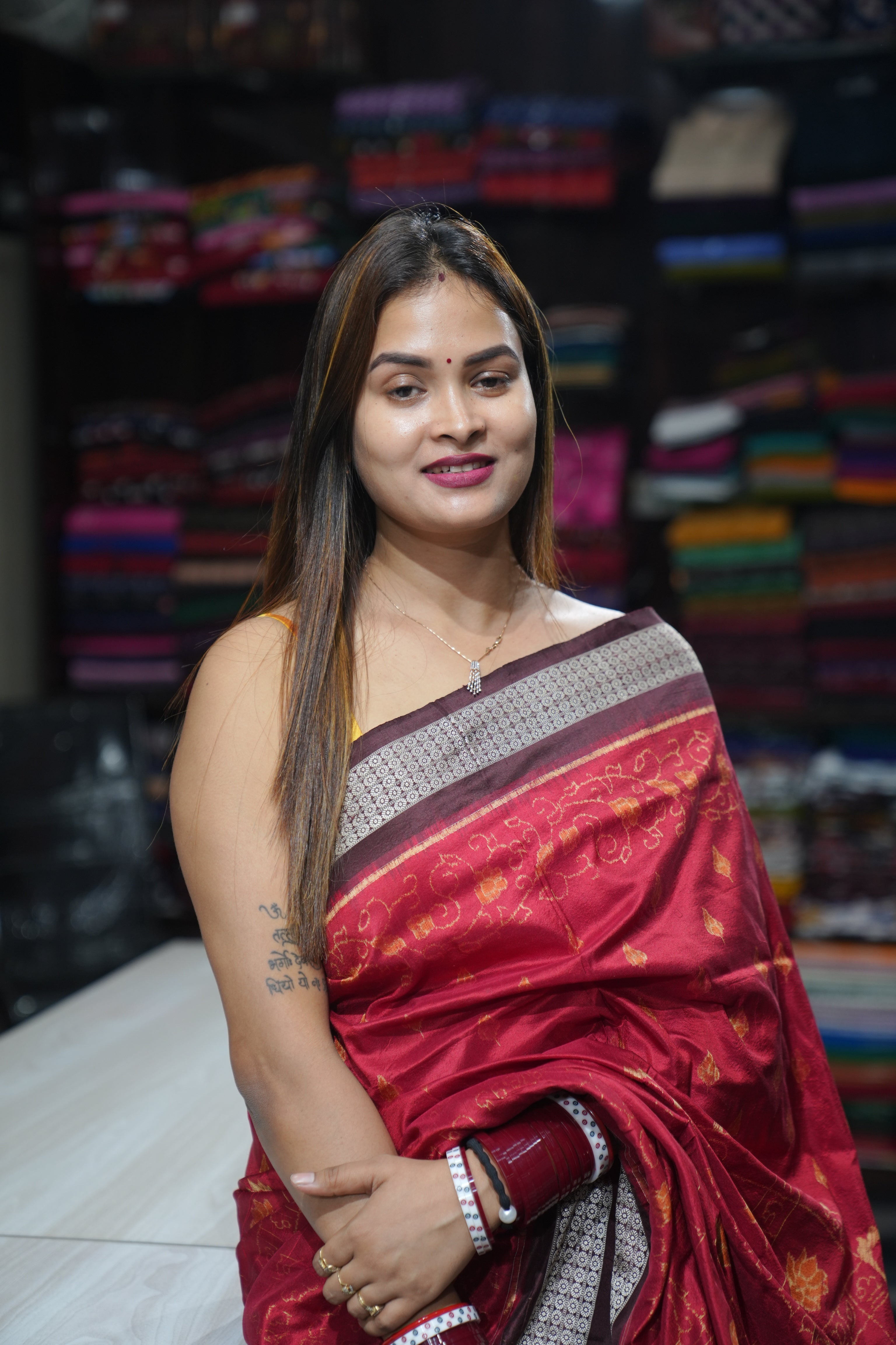 Exclusive Chakra Bandha Sambalpuri Silk (BigRayn - Chakra Bandha)