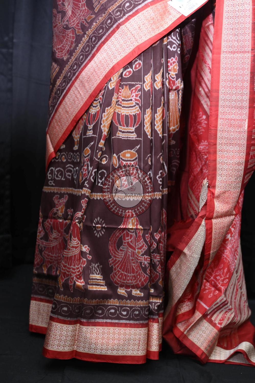 Exclusive Subha Vivah Special Sambalpuri Silk Saree