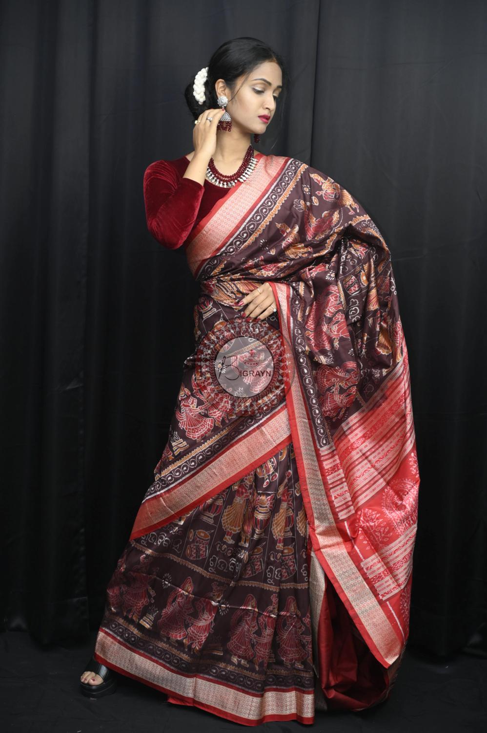Exclusive Subha Vivah Special Sambalpuri Silk Saree