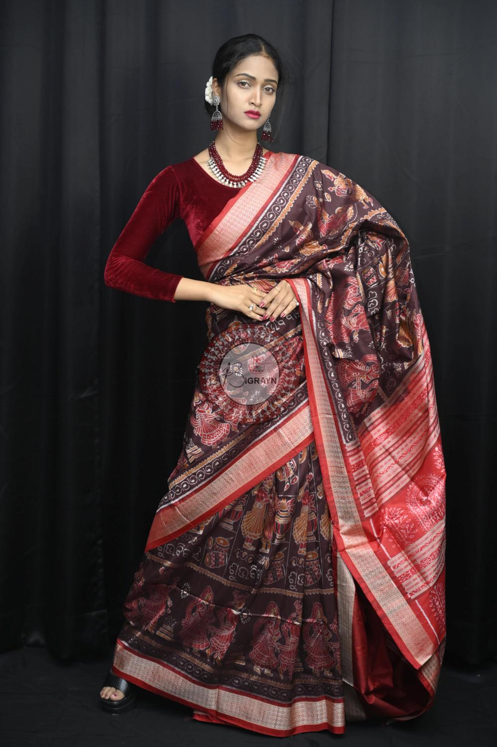 Exclusive Subha Vivah Special Sambalpuri Silk Saree