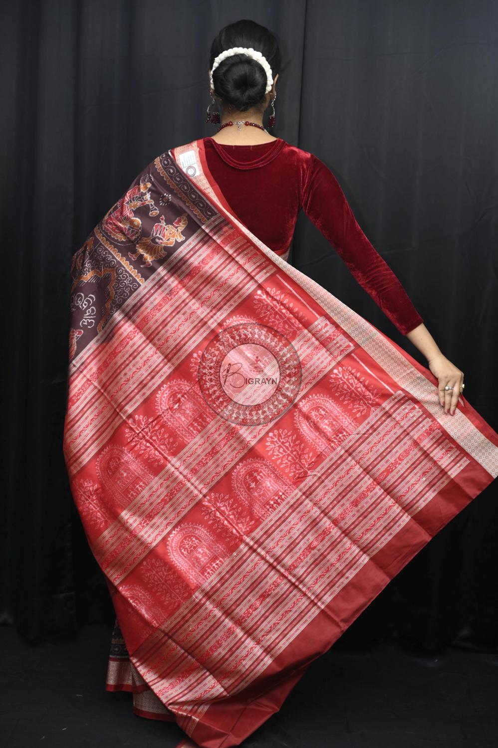 Exclusive Subha Vivah Special Sambalpuri Silk Saree