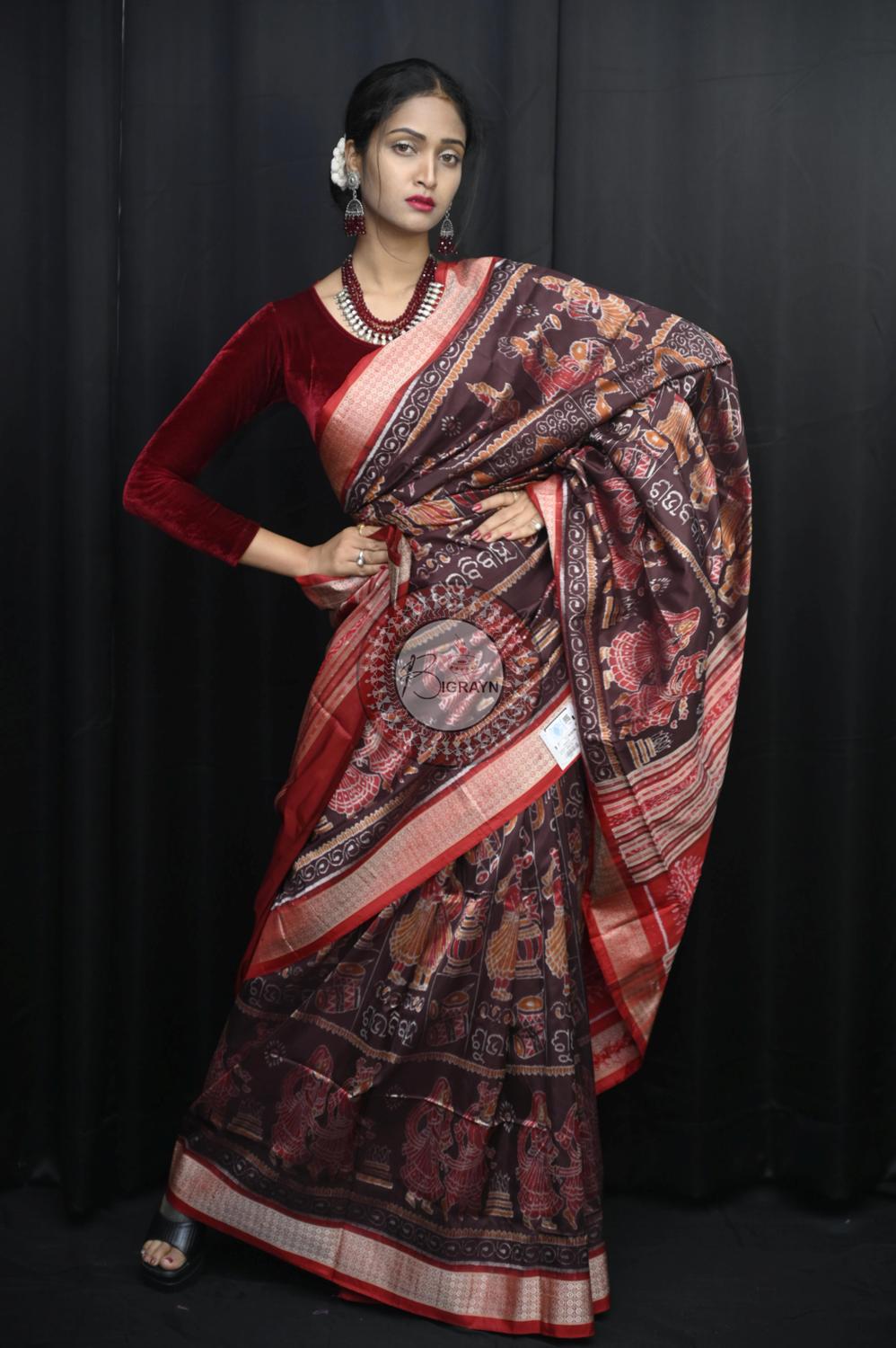 Exclusive Subha Vivah Special Sambalpuri Silk Saree