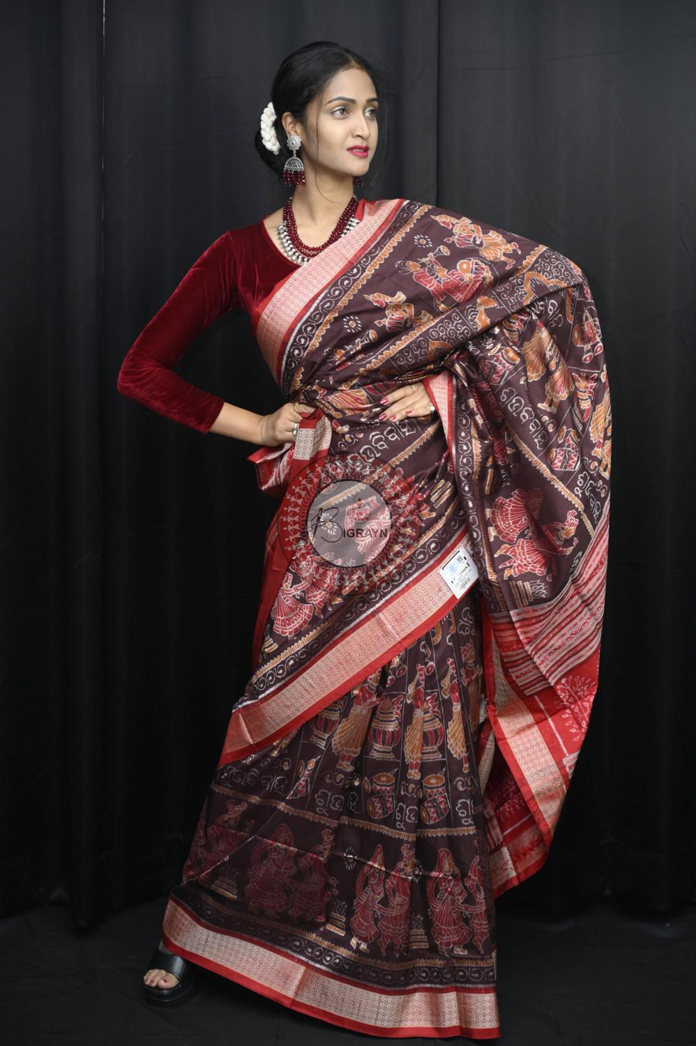 Exclusive Subha Vivah Special Sambalpuri Silk Saree