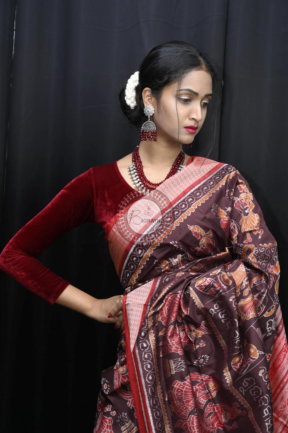 Exclusive Subha Vivah Special Sambalpuri Silk Saree
