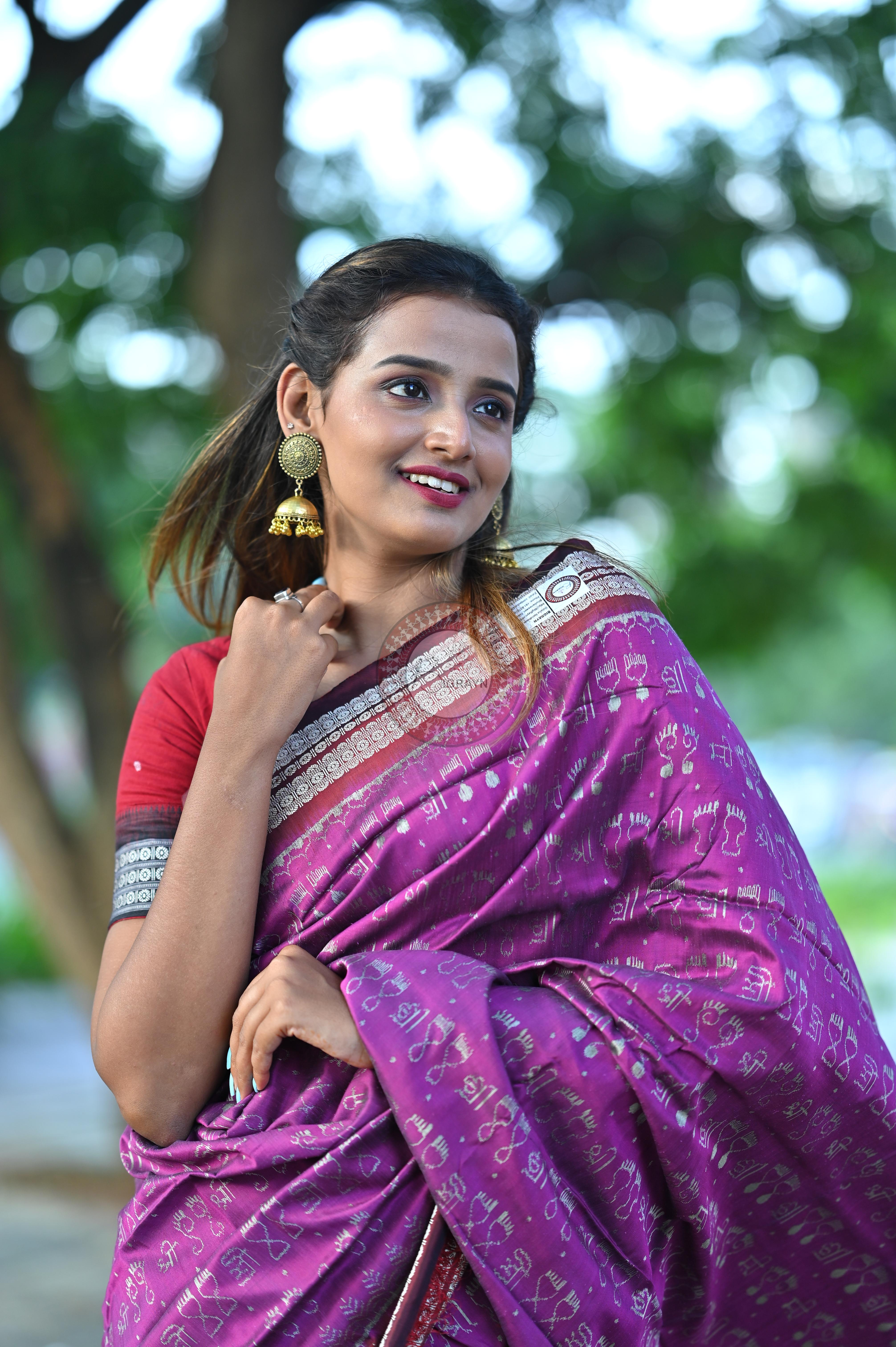 Exclusive Shree And Laxmi Pada Sambalpuri Silk Saree