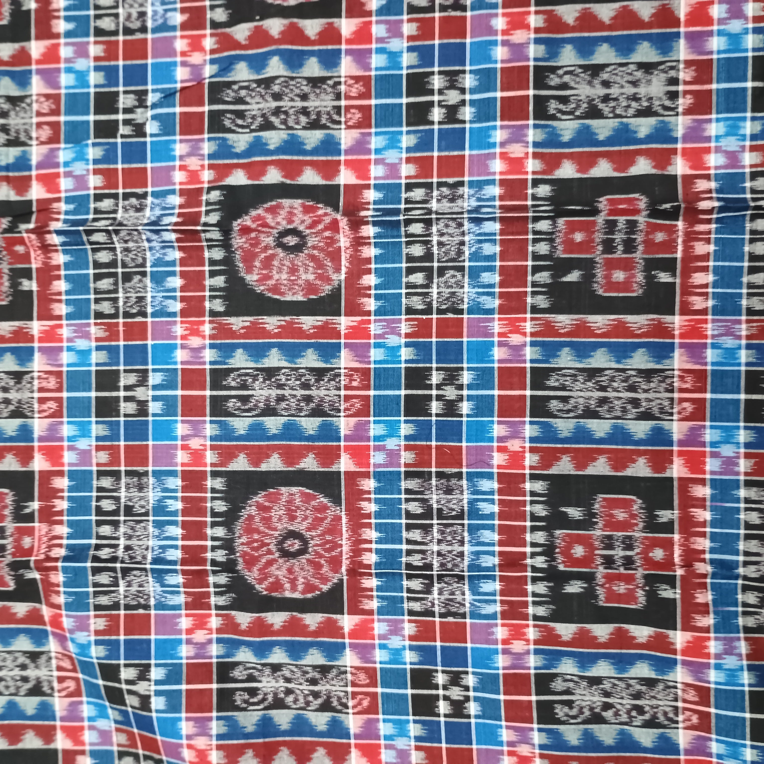 Blue Black Utkal Laxmi Dress Set