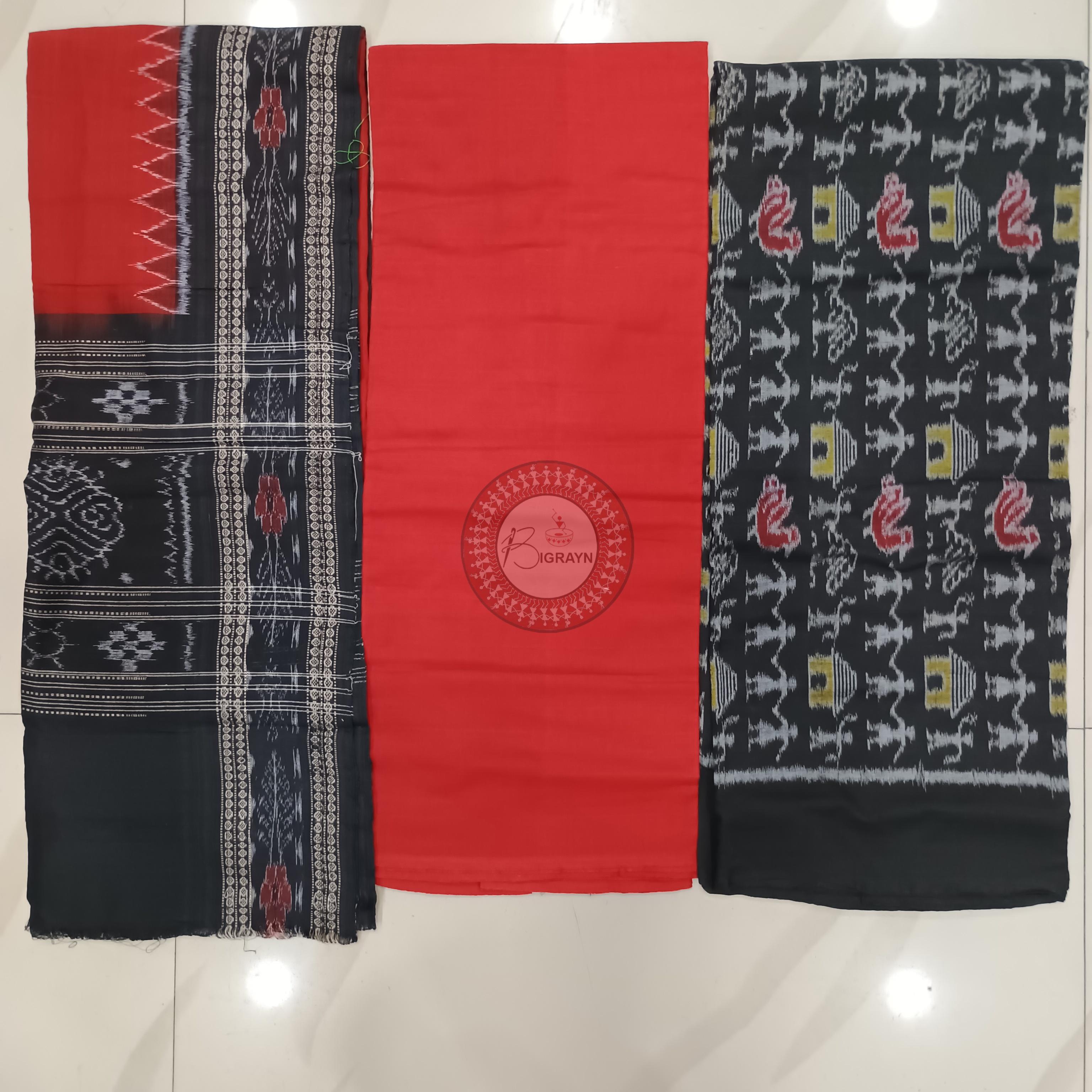 Black Red Tribal And House Dress Set