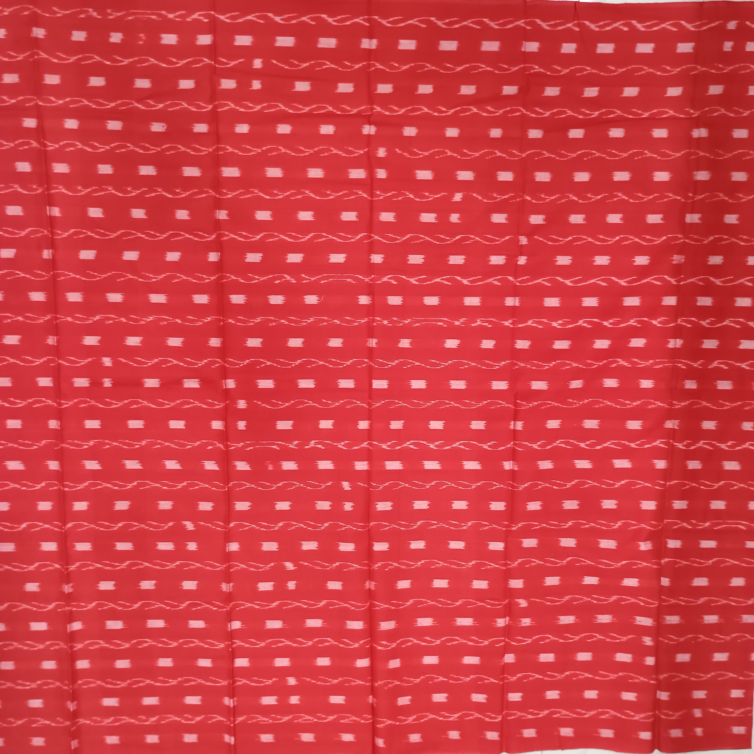 Red Black Lata Design Dress Set