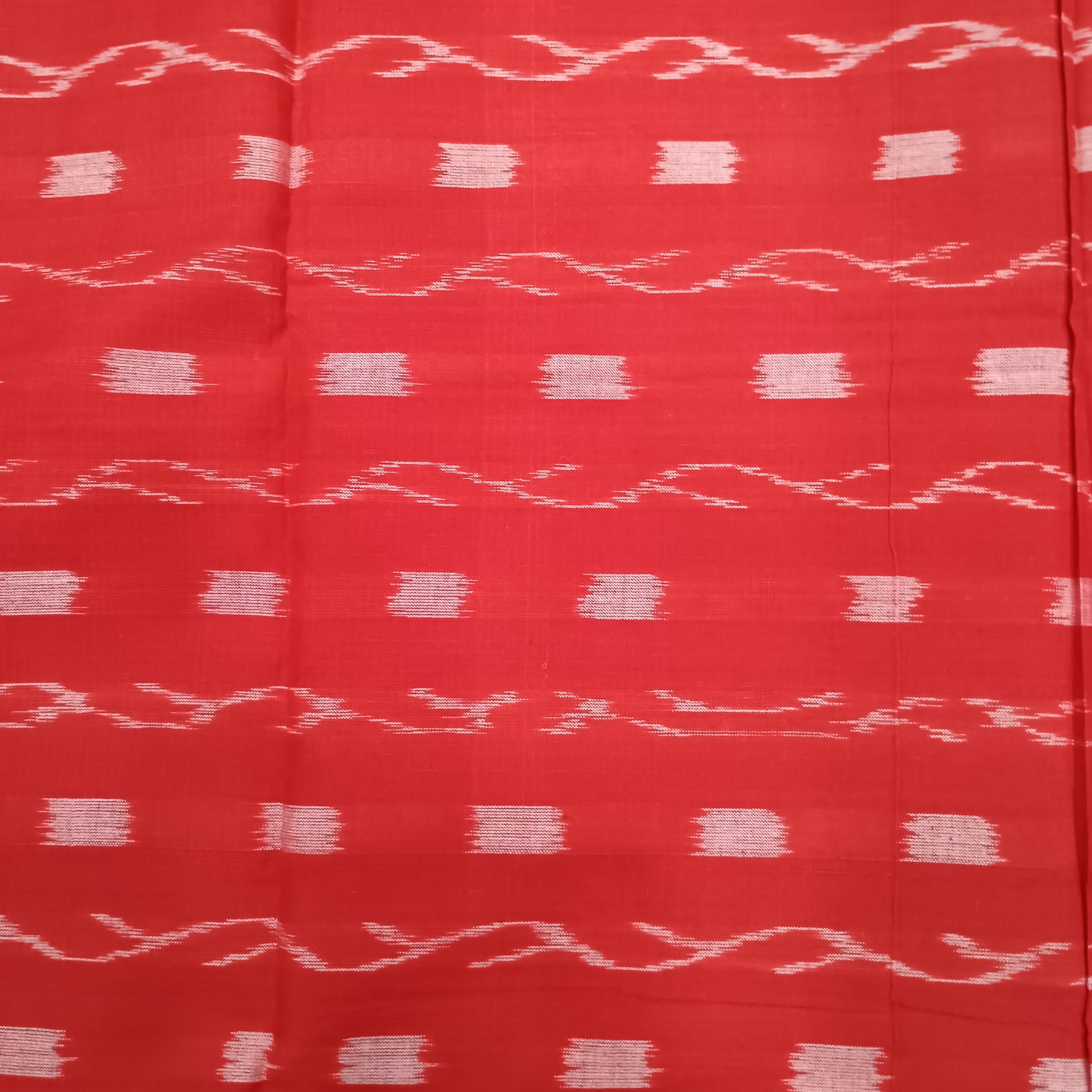 Red Black Lata Design Dress Set