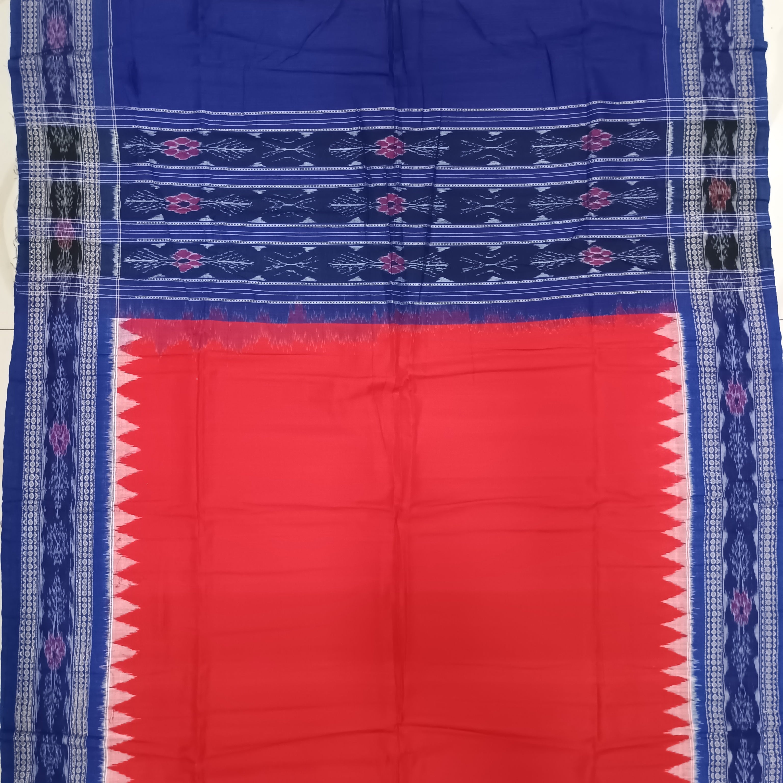 Blue White Red Pasapali Dress Set
