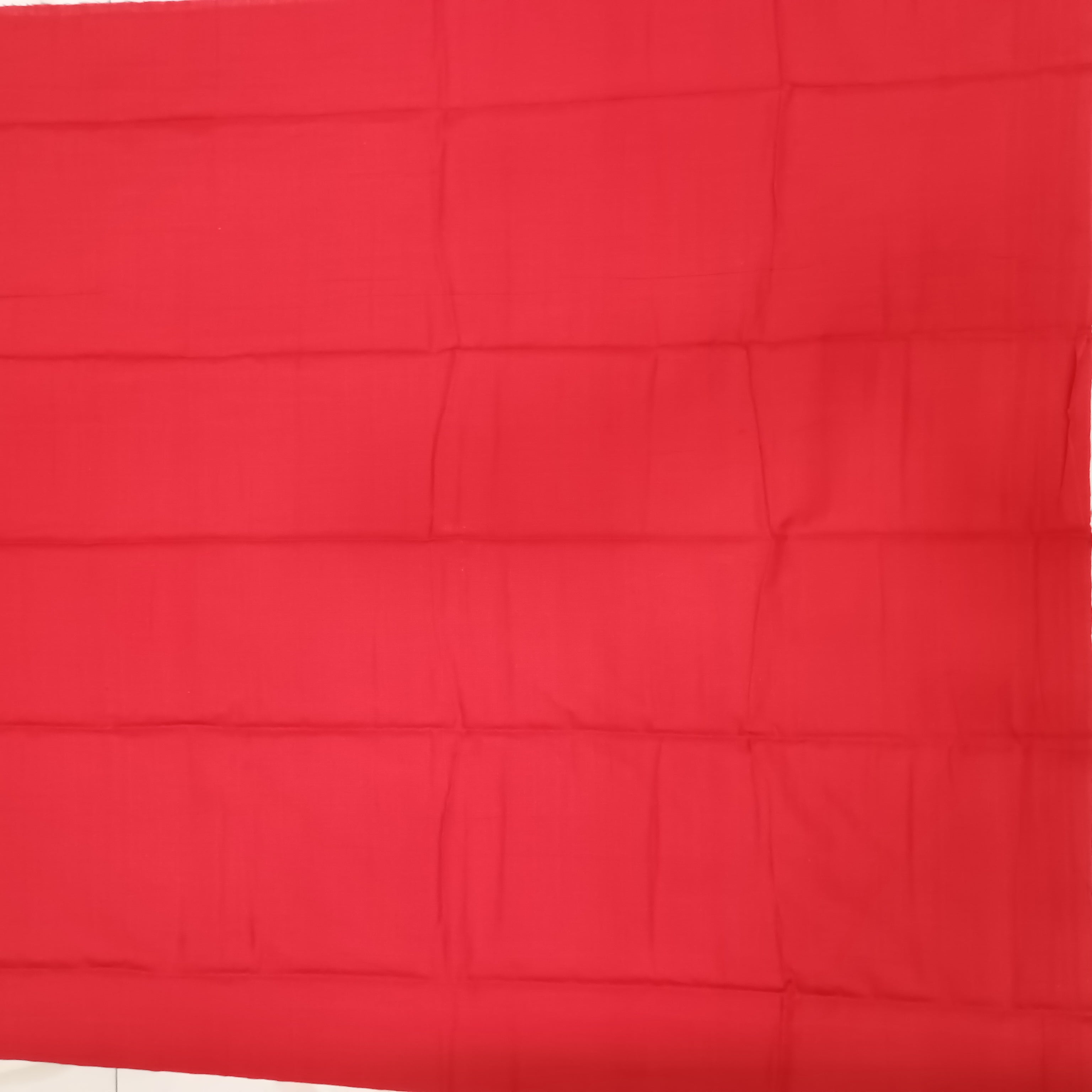 Blue White Red Pasapali Handwoven Odisha Ikat Unstitched Dress Material Set (Top 2.5m, Bottom 2m, Dupatta 2.5m)