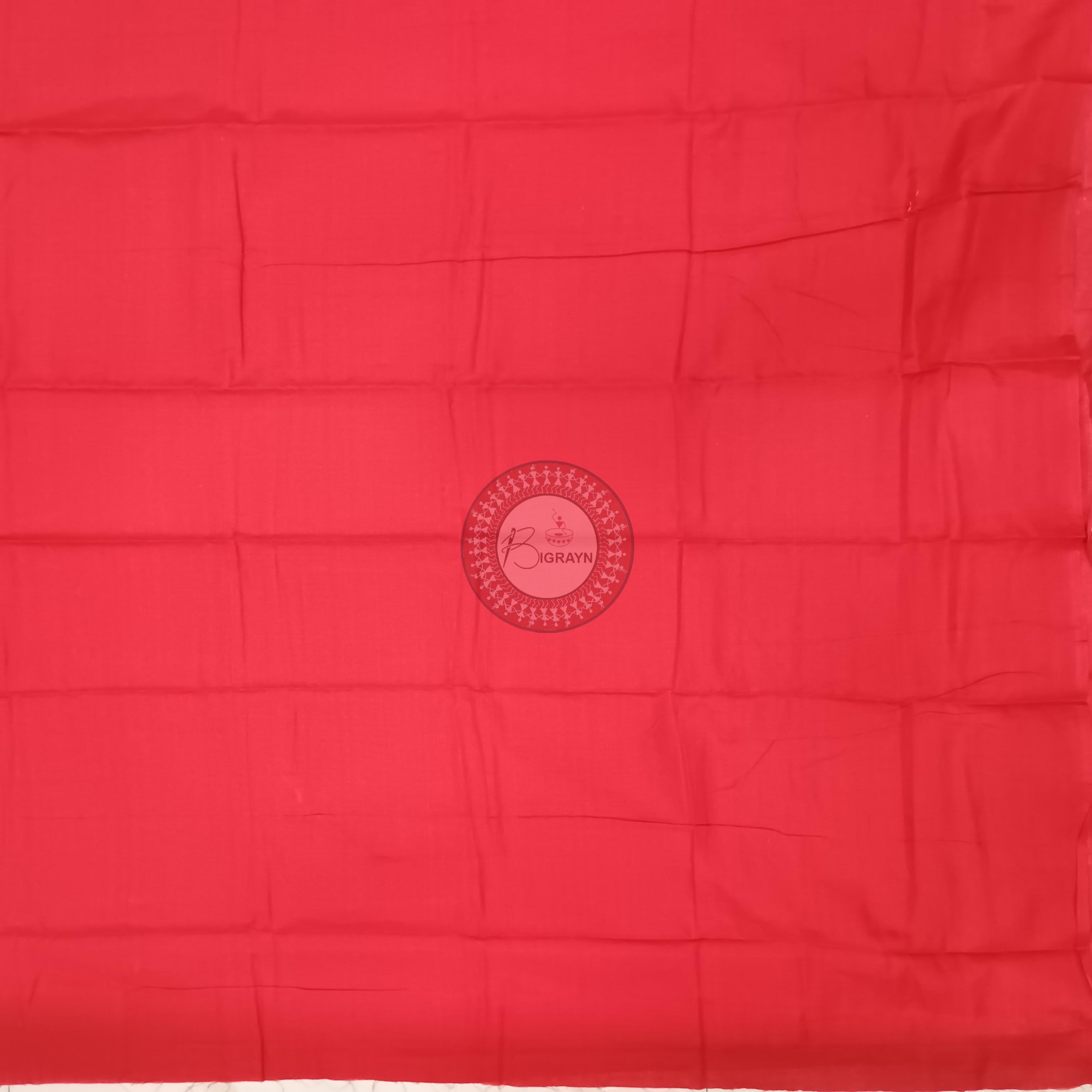 Blue Red Tribal Design Dress Set