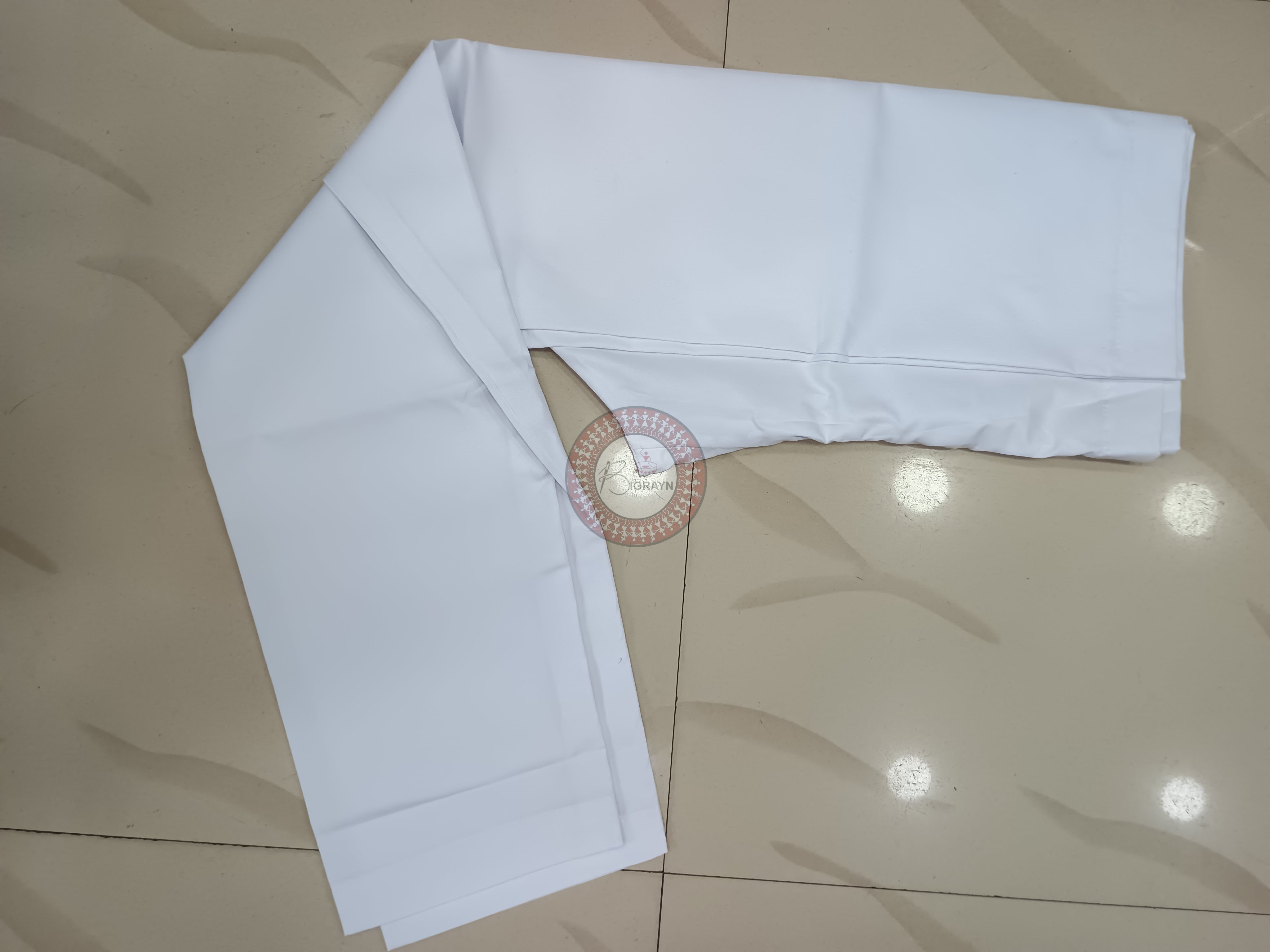 Rust White Men's Pure Cotton Handloom Kurta Set – Odisha Weave