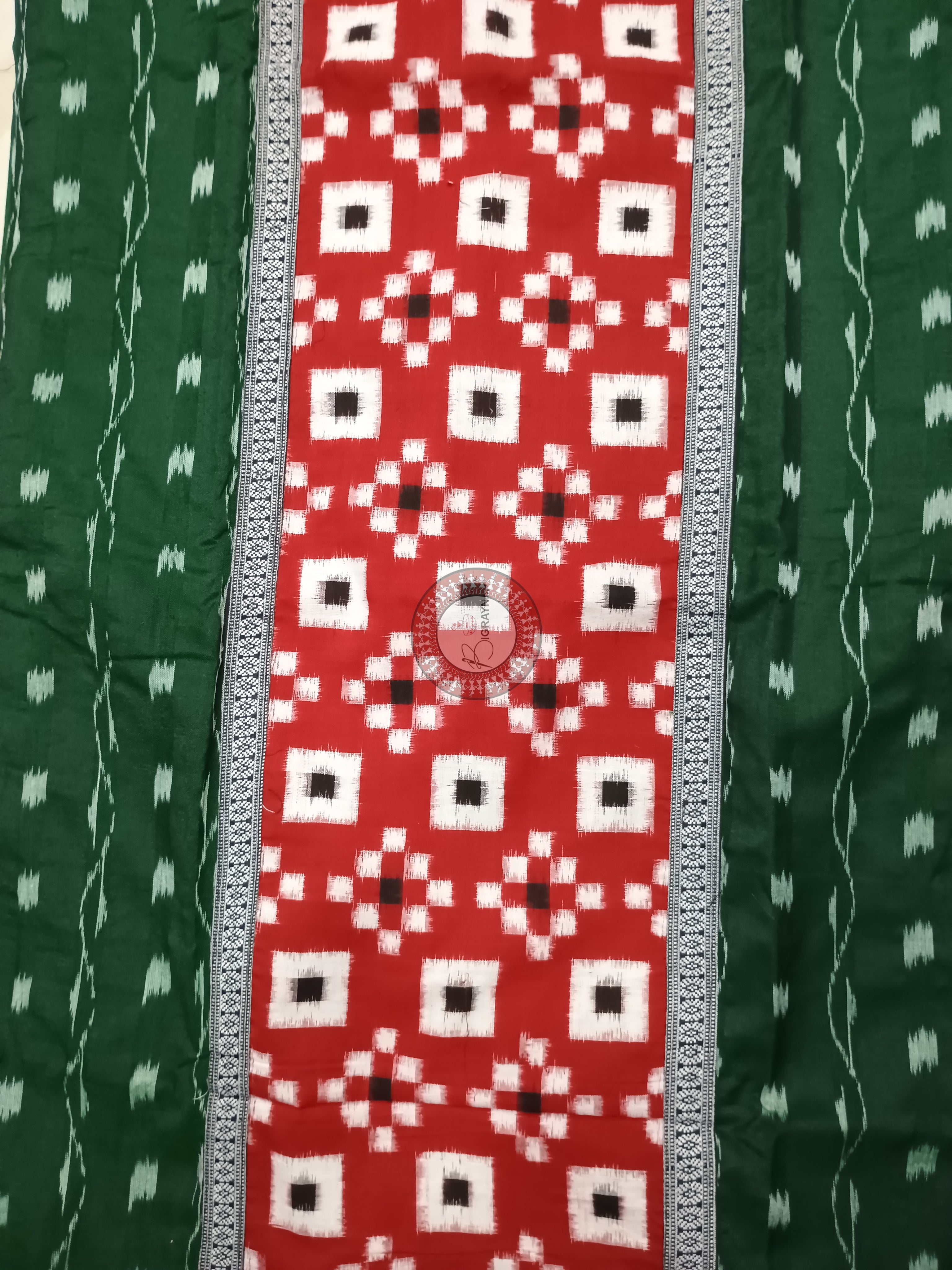 Bottle Green Maroon Pasapali Designer A-Line Kurti