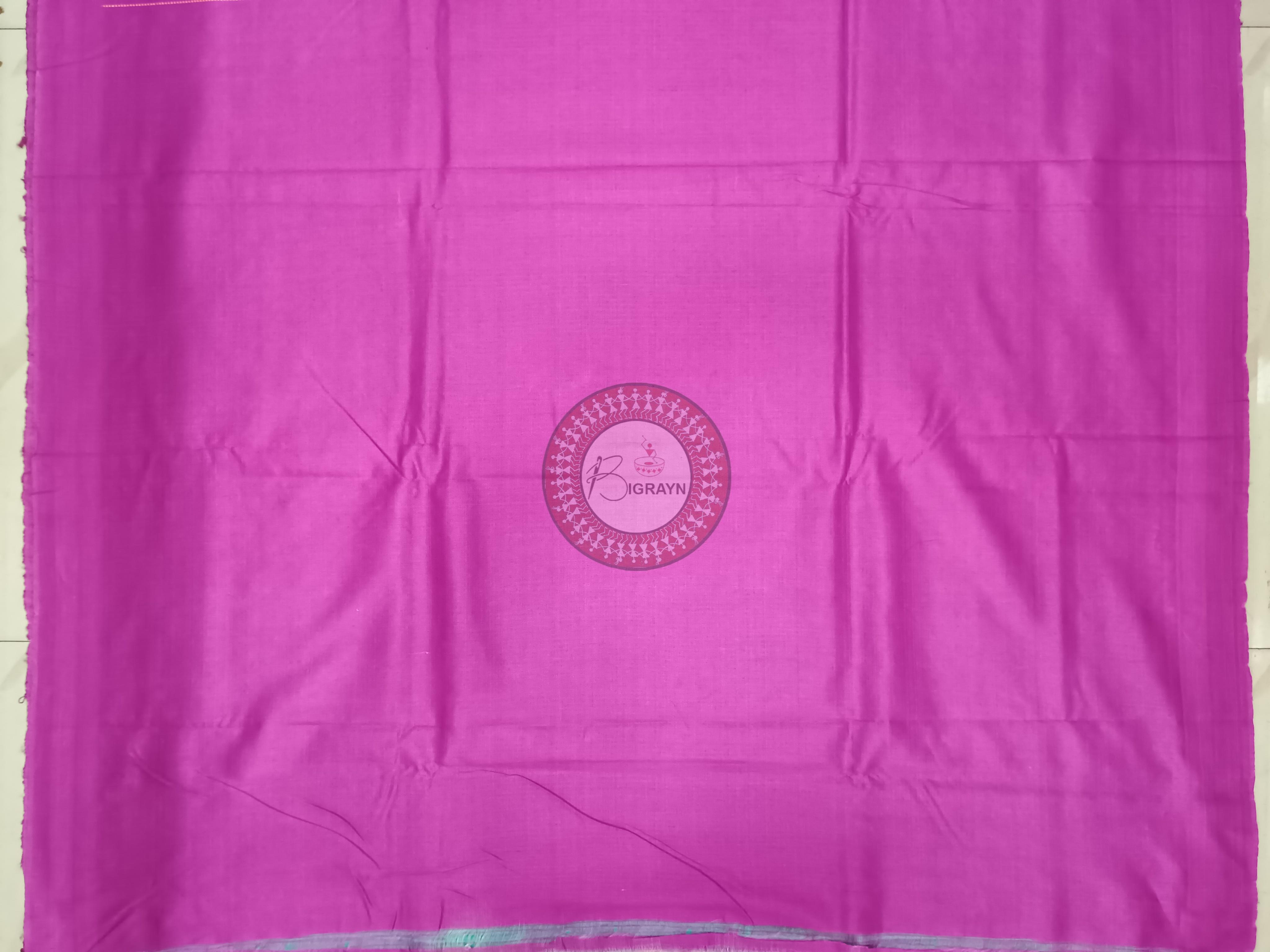 Rama Green Magenta Ghichha Gopalpur Tussar Silk Saree