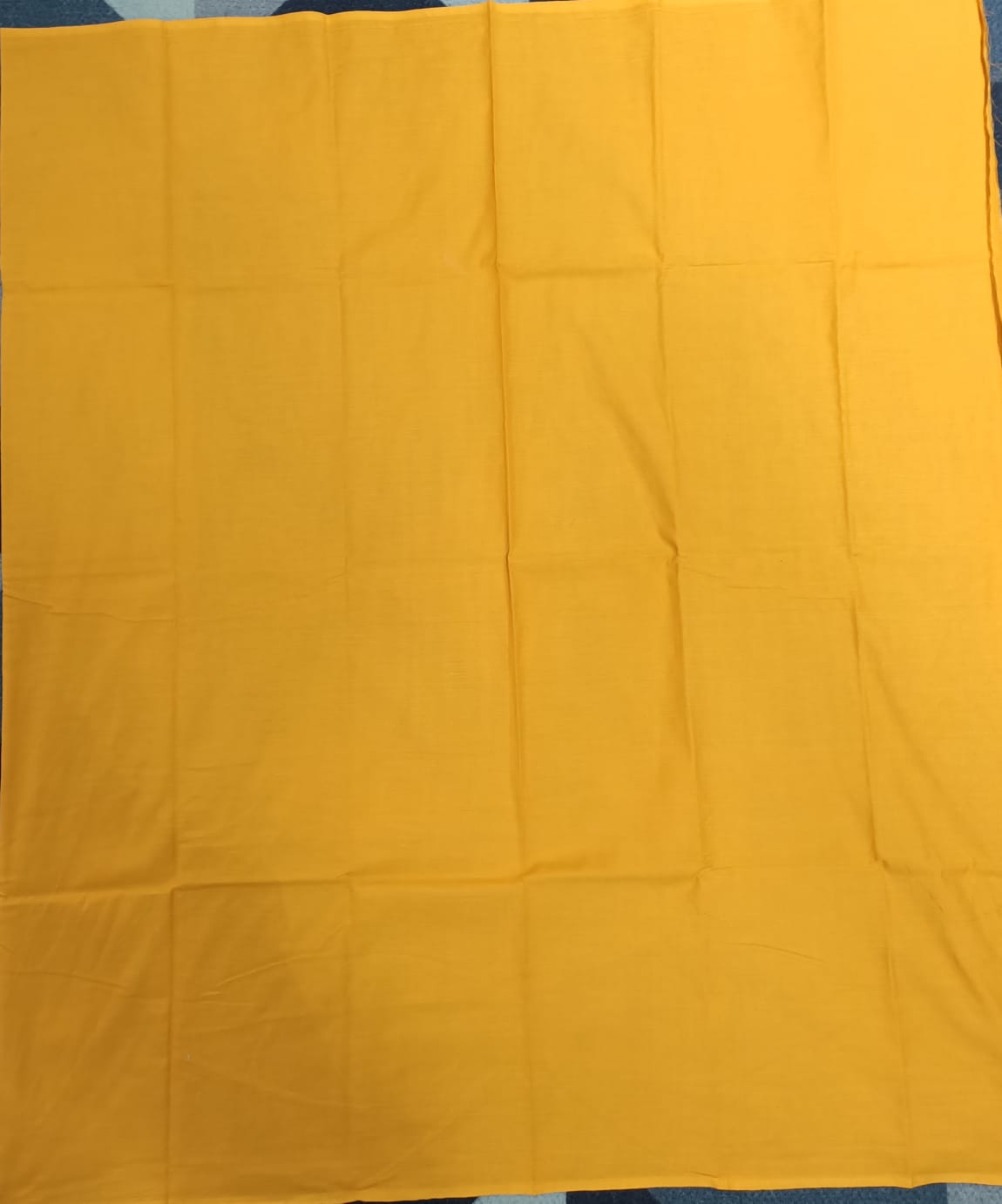 Green Yellow Doll Design Handwoven Odisha Ikat Unstitched Dress Material Set (Top 2.5m, Dupatt2.5m, Bottom 2m)