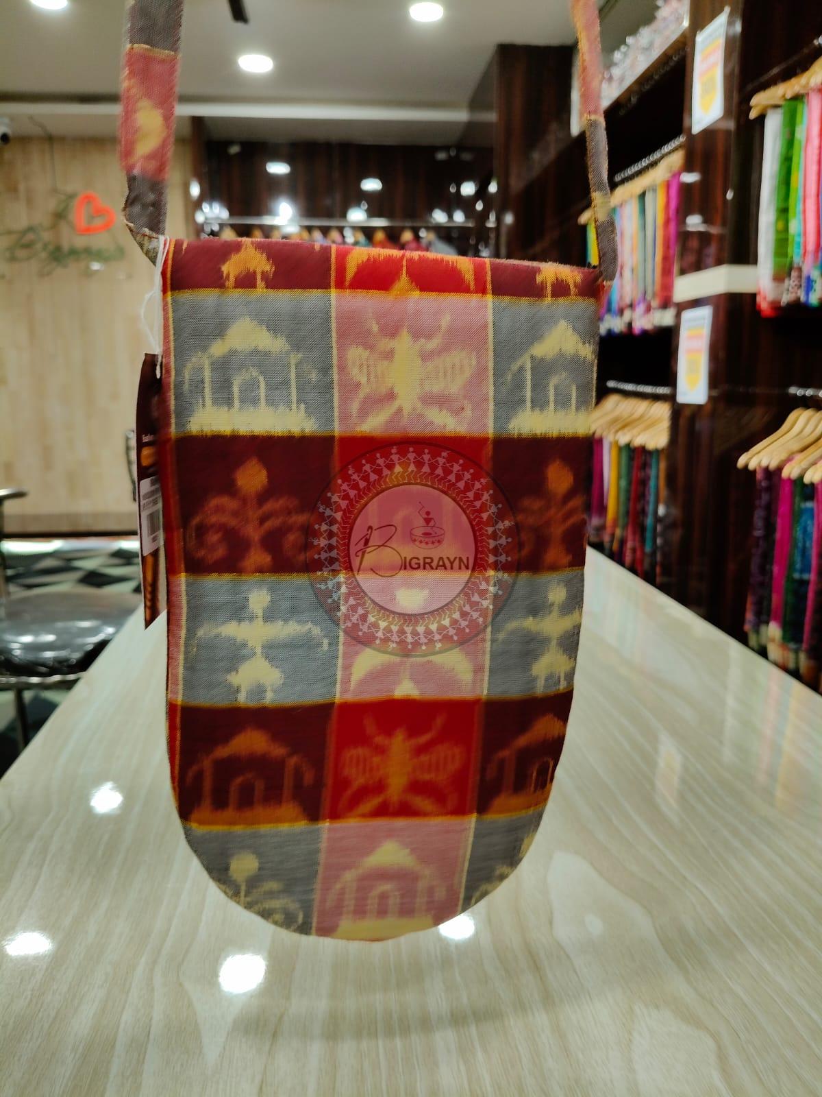 Red White Animal Leather Phone Bag