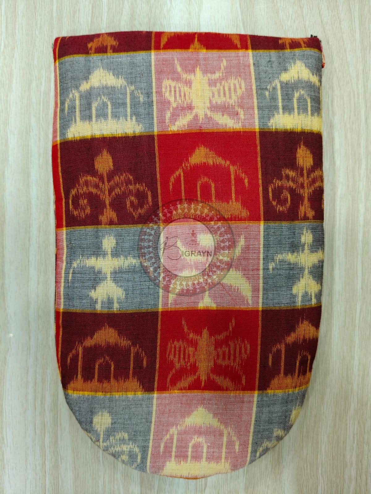Red White Animal Leather Phone Bag