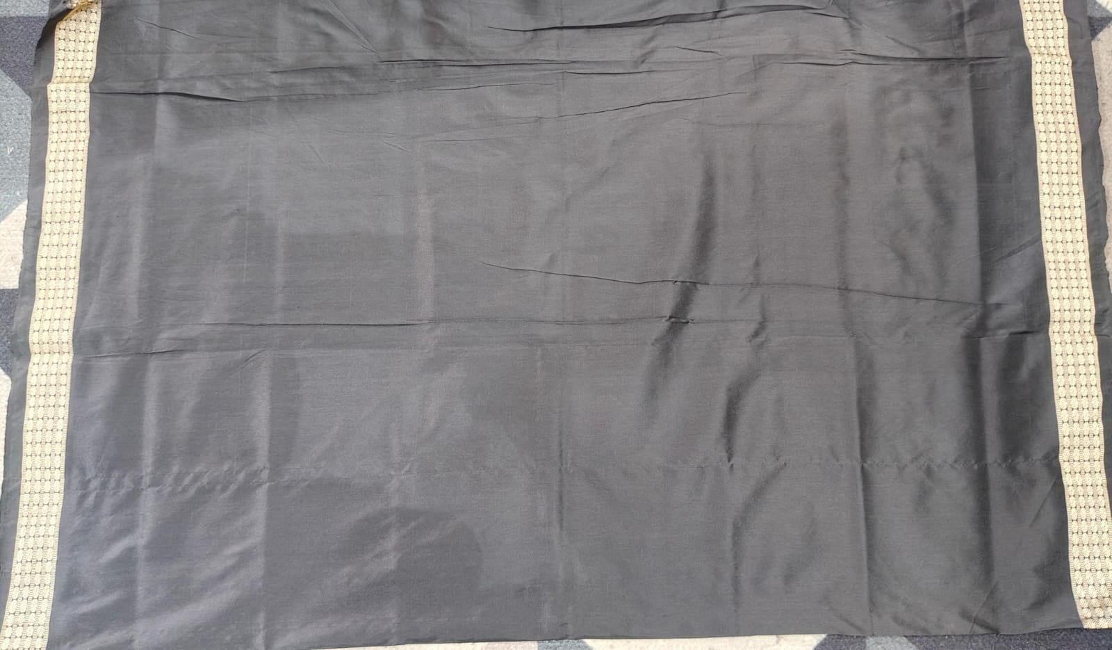 Maroon Black Scot Pasapali Odisha Handloom Sambalpuri Silk Saree