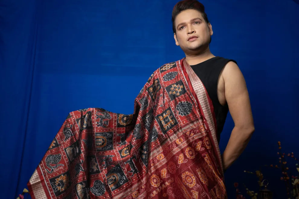 Nabakothi Sambalpuri Silk Saree: A Cultural Treasure Trove with Unique Motifs