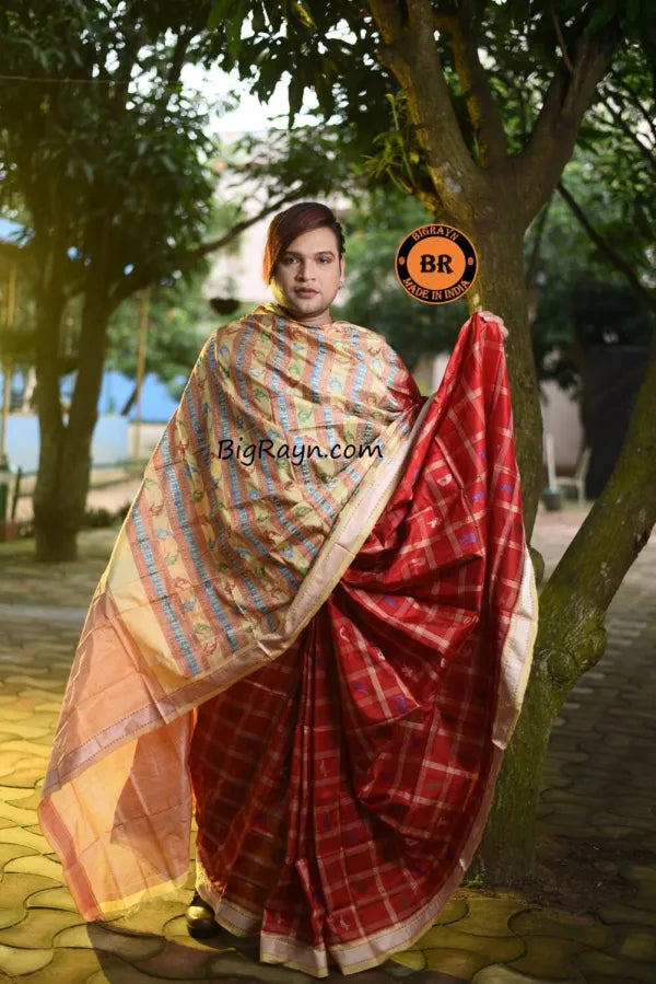 Yoga for Life: Celebrating the Connection between Yoga and Traditional Indian Art in the Sambalpuri Silk Saree