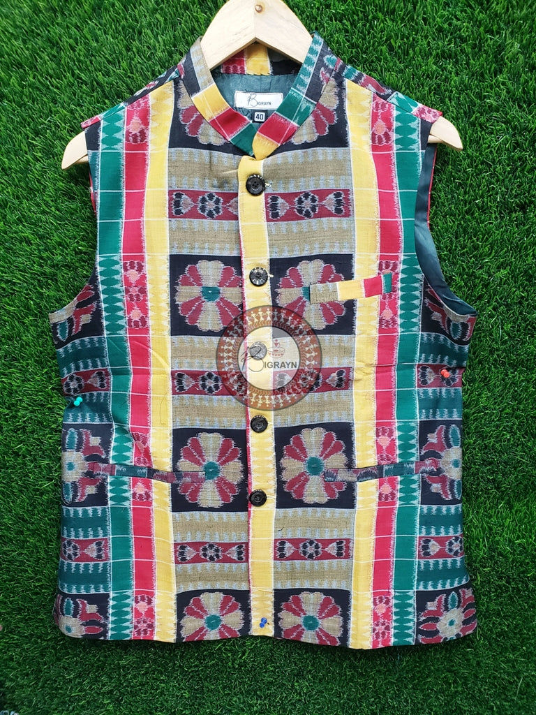 Mutlicolour Utkalaxmi Men’s Jacket