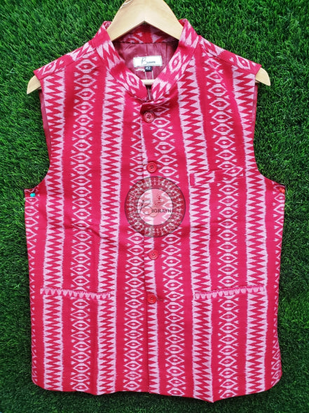 Red Bandha Designer Men’s Jacket