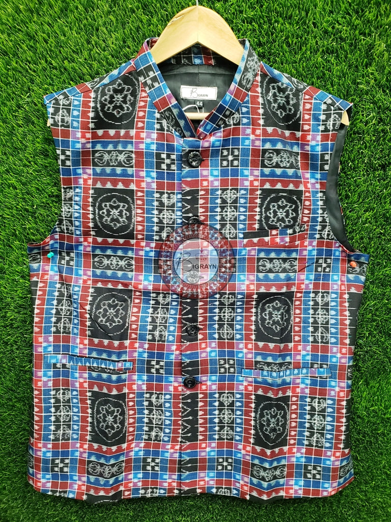 Blue Utkalaxmi Men’s Jacket