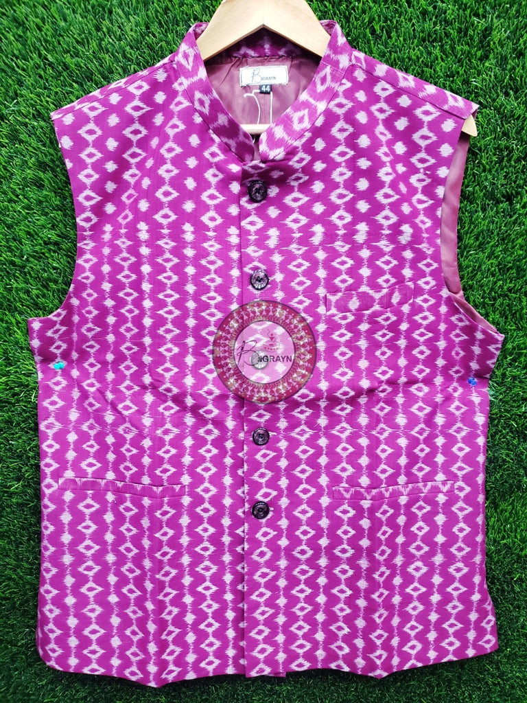 Purple Chains Bandha Men’s Jacket
