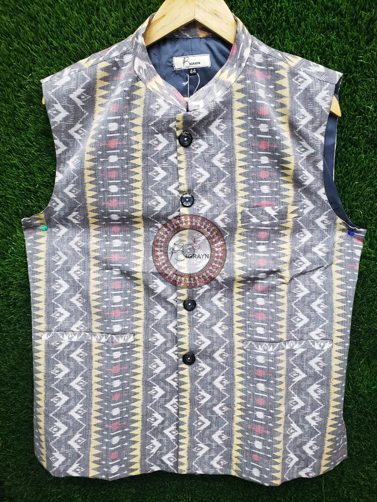 Grey Waves Bandha Men’s Jacket