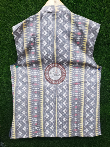 Grey Waves Bandha Men’s Jacket