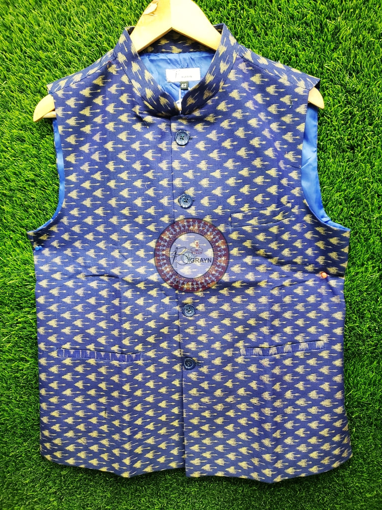 Blue Mushroom Designer Men’s Jacket