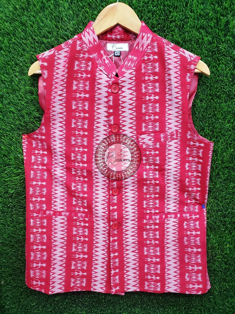 Red Tribal Family Men’s Jacket