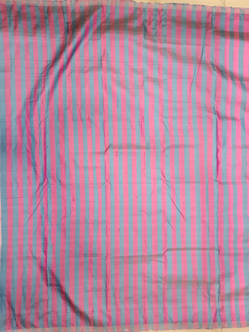 Purple Partly Design Mulberry Silk Saree