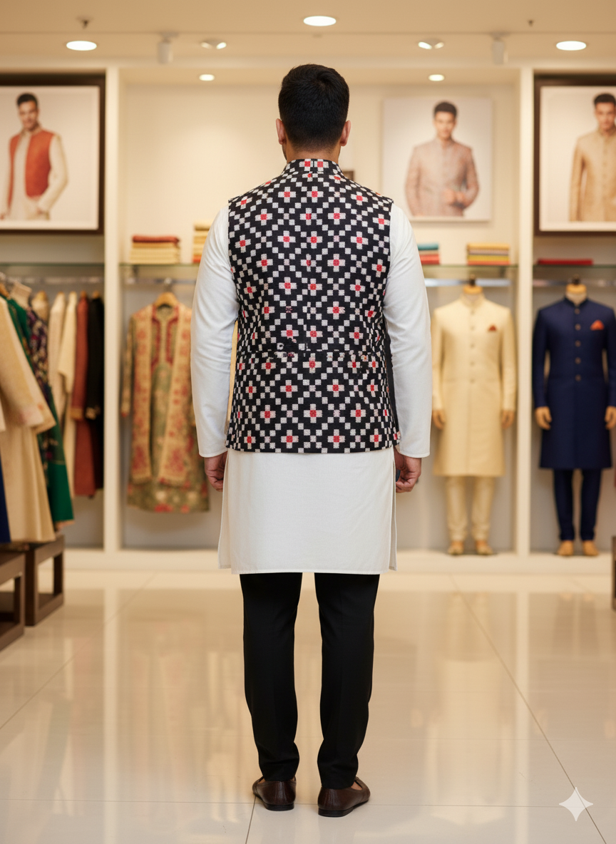 Black Red Pasapali Men’s Jacket