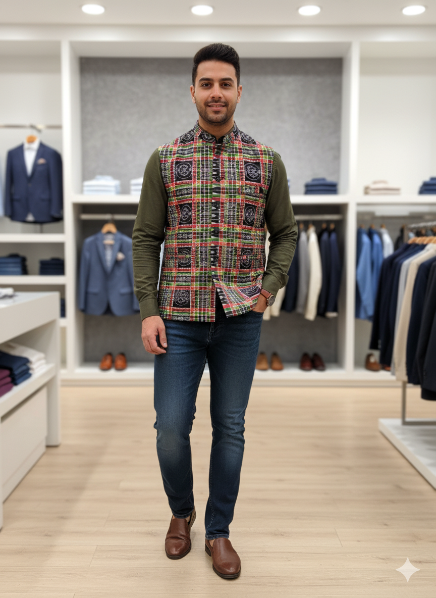 Sambalpuri Utkalalaxmi Jacket